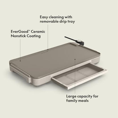 bella 12 x 22 Electric Griddle - Image 3