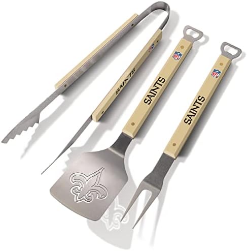 YouTheFan NFL San Francisco 49ers Spirit Series 3-Piece BBQ Set Stainless Steel by YouTheFan