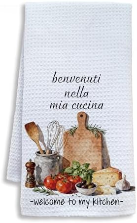 Italian Cooking Gifts Decorative Hand Tea Towels by Unknown