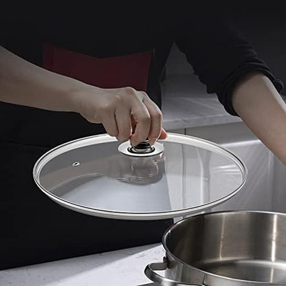Tempered Glass Lid with Heat Resistant Handle - Image 6