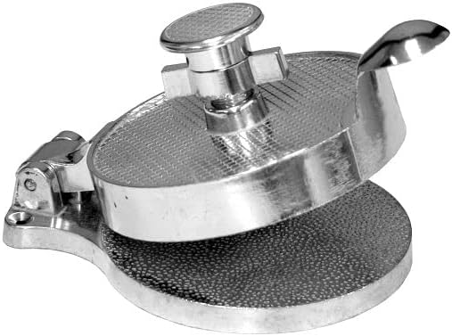 TrueCraftware- 4-1/2" Heavy Duty Adjustable Hamburger Press Aluminum- by Unknown