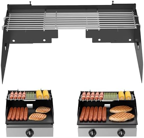 Wind Guard & Griddle Warming Rack by Petrirufun