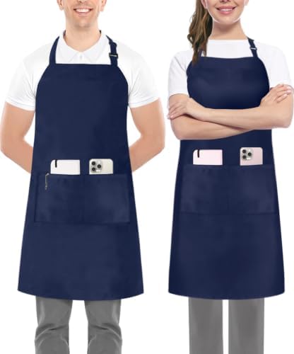 Utopia Kitchen Bib Aprons 2 Pack Adjustable by UTOPIAKITCHEN