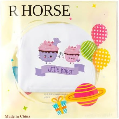Kids Apron and Chef Hat Set, Funny Adjustable Kitchen Apron - Image 7