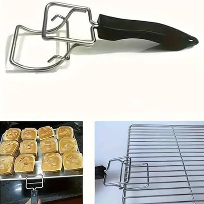 2Pcs Oven Tray Extractor Grills Extractor Rack Push Tool - Image 6