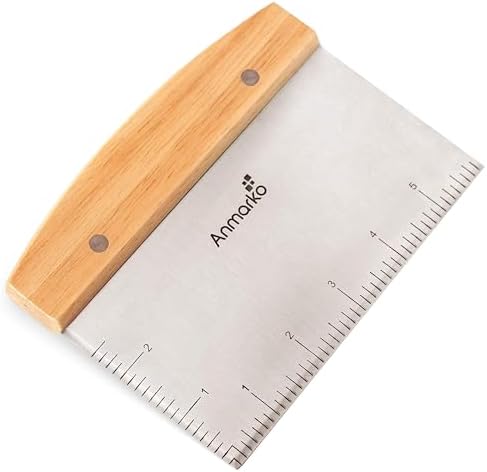 Dough Cutter for Bread and Pizza Dough by Anmarko