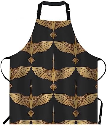 EKOBLA Cranes Aprons Chinese Japanese Asian Bird Art Culture Tattoo Wildlife by EKOBLA