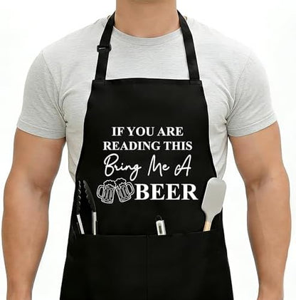 Funny Aprons For Men, Father's Fathers Day Kitchen Gifts For Dad Father Daddy by Unknown