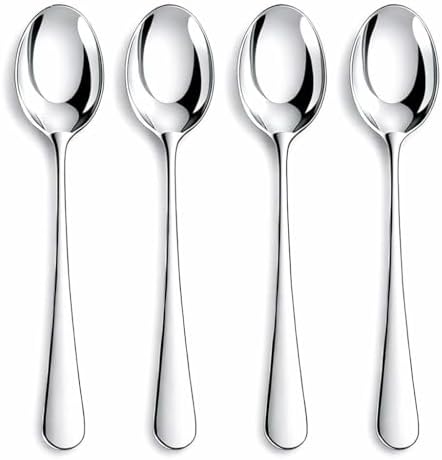 NICE KITCHEN 16 Pieces Heavy Duty Dinner Spoons Set by Nice+Kitchen