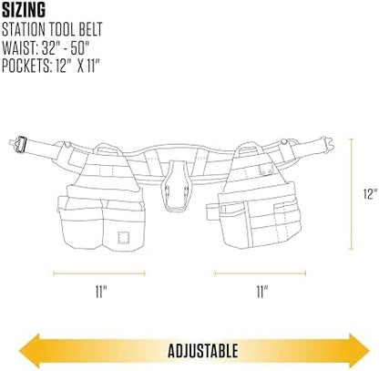 Carhartt Station Adjustable Tool Belt Carhartt Brown - Image 6