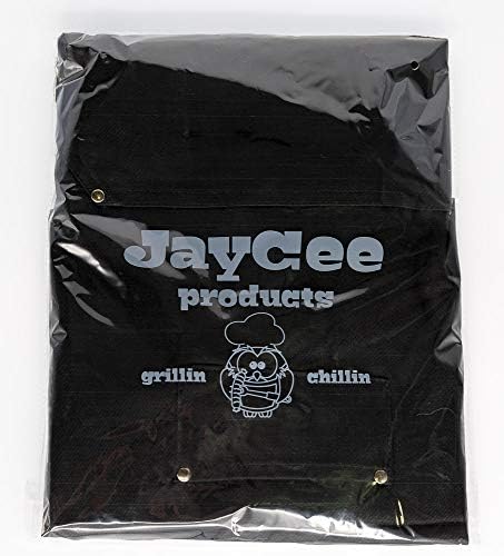 JayCee Apron for BBQ, Hobby and Workshop, 5 Pockets, Cross-Back, 2 Tool/Towel - Image 5