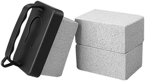 Grill Stone Cleaning Brick, Griddle Cleaner Kit Block Pumice Stone, Ecological by CHIVOLONA