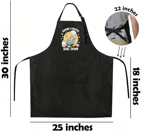 Funny Apron for Men Women, Humorous Kitchen Apron- Grilling Cooking BBQ - Image 2