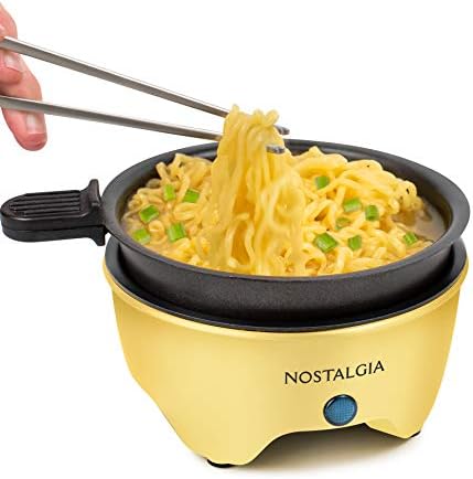Nostalgia MyMini Personal Electric Skillet & Rapid Noodle Maker by Nostalgia