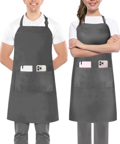Utopia Kitchen Bib Aprons 2 Pack Adjustable by UTOPIAKITCHEN