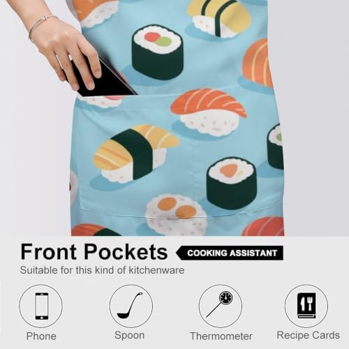 Supdreamc Professional Oil-Proof Chef Apron - Image 3