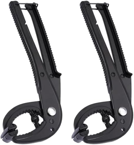 2pcs Hot Plate Gripper, Grill Grate Lifter Heavy Duty Tong by LOCZUK