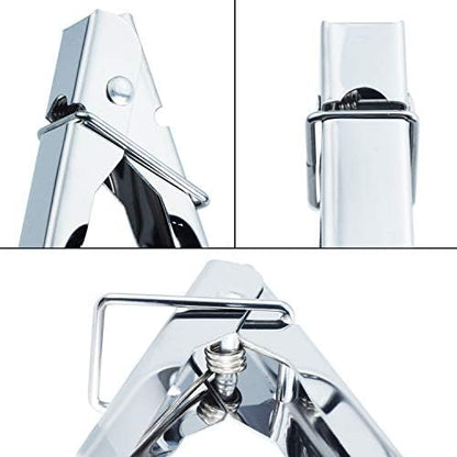 HINMAY Stainless Steel Food Tongs Metal Tongs Set - Image 2