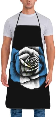 Apron for Men Women Adjustable Large Volume Printing Funny Vintage Aprons for - Image 5