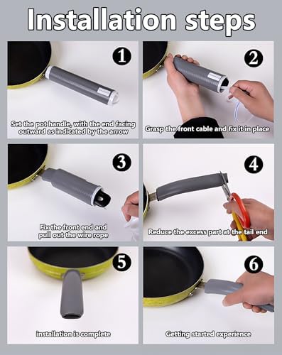 Upgraded Silicone Pan Handle Sleeve - Image 3