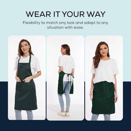 Will Well Kitchen 2 Pack Bib Apron - Image 5