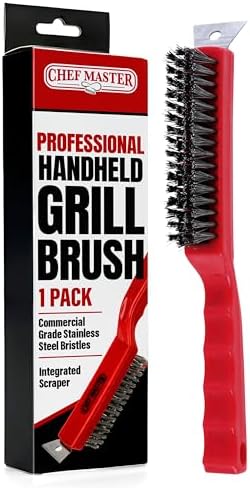 Chef Master Commercial Grill Brush by ChefMasterProfessional