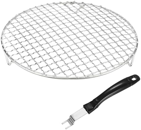 M METERXITY 1-Set Cooling Rack 9.6" Round 201 Stainless Steel by MMETERXITY