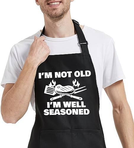 Funny Cooking Aprons for Women Men by OzosKeiw