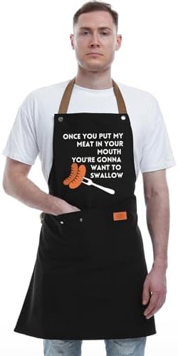 Funny BBQ Apron for Men, Brother - Image 7
