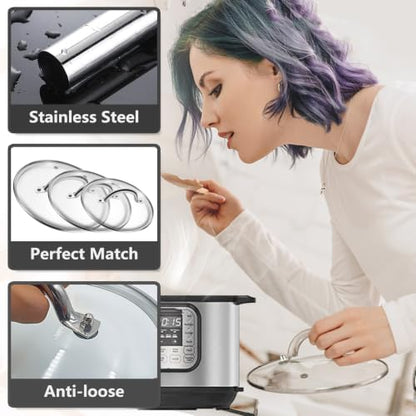 Pot Lid Handle Replacement Kit for 4.33'' Hole Diameter - Image 6