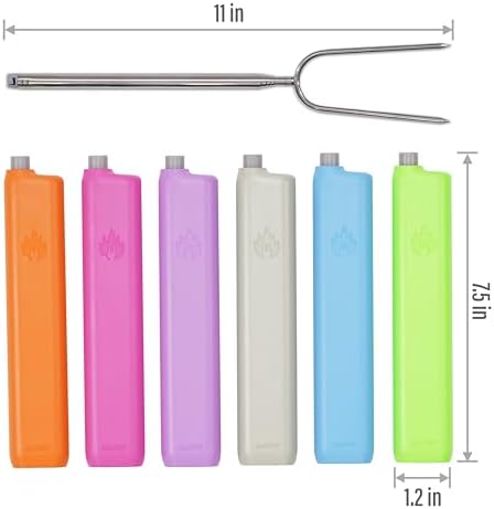 derYEP Electric Roasting Stick, Automatic Rotate BBQ Fork - Image 3