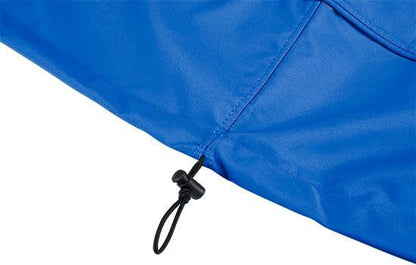 Eevelle Meridian Patio Oval Table Set Cover with Marine Grade Fabric - Outdoor Table Cover - Furniture Set Covers for Dining Table - Easy to Install - (25.5"H x 100"L x 82"W, Royal Blue)