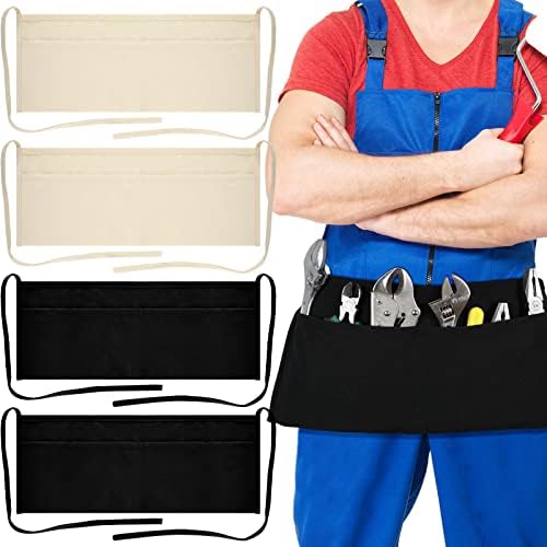 JenPen 4 Pcs Canvas Nail Apron by JenPen