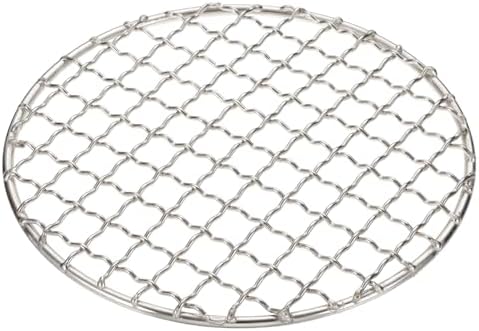 uxcell Stainless Steel Cooling Racks, 5.9 Inch Round BBQ Grill Net Steaming Rack by uxcell