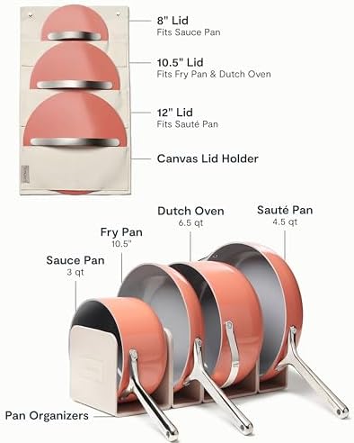 Caraway 12-Piece Non-Stick Ceramic Cookware Set - Image 3