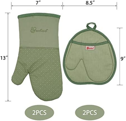 Yutat Silicone Oven Mitts - Image 2