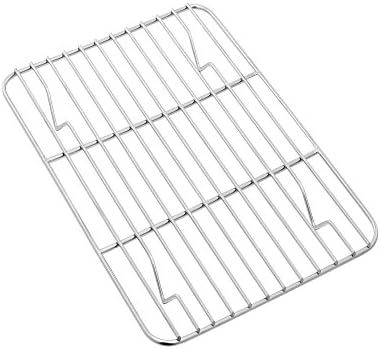 P&P CHEF 8.6" x 6.2" Cooling Baking Wire Racks Pack of 2 - Image 4