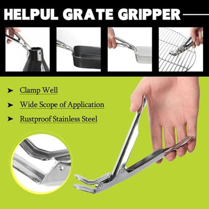 Grid Gripper, Grill Gripper, BBQ Universal Grate Lifter, Grill Grid Lifter - Image 3