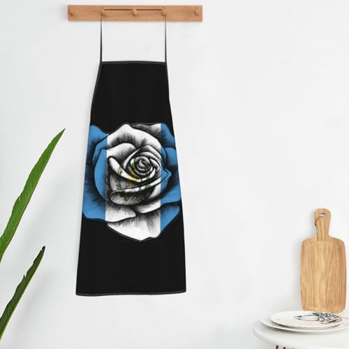 Apron for Men Women Adjustable Large Volume Printing Funny Vintage Aprons for - Image 7