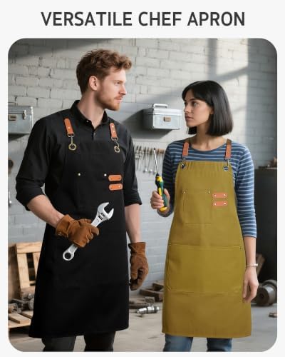 Syntus Chef Apron for Men Women - Image 7