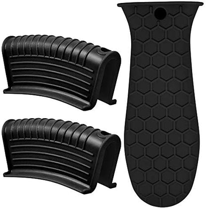 3 Pack Silicone Hot Handle Holder, Silicone Assist Handle Holder Cast Iron by Unknown