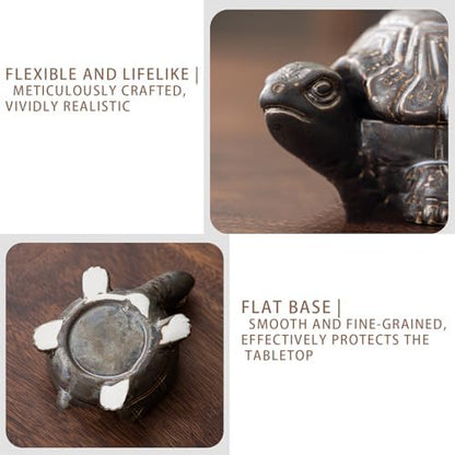 Turtle-Shaped Ceramic Ashtray - Image 7