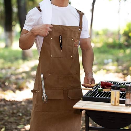 Tosewever Work Aprons for Men - Image 7