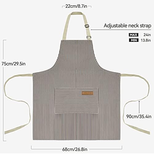NLUS 2 Pack Cooking Aprons for Women - Image 5