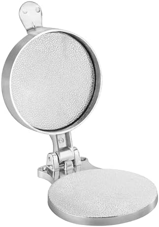 New Star Foodservice 36466 Aluminum Hamburger Press, 4.5 Inch Round Patty Maker by NewStarFoodservice