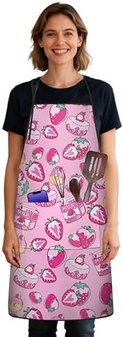 Strawberry Kitchen Cooking Apron by Unknown