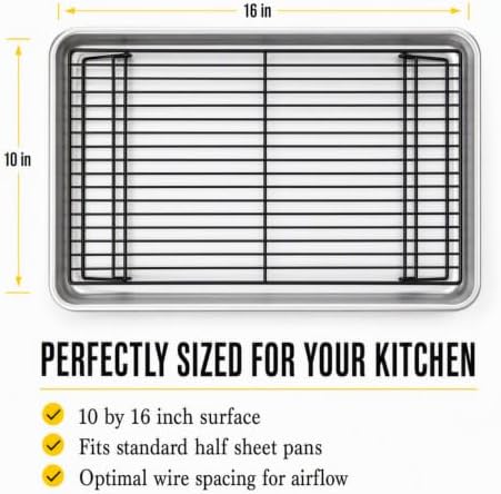 Checkered Chef Stackable Cooling Racks - Image 6