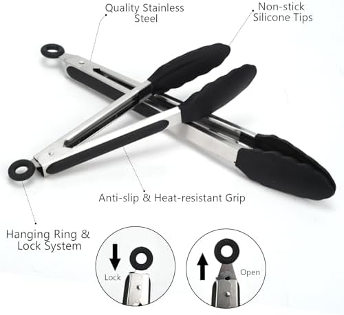 Kitchen Tongs, Dishwasher Safe - Image 2