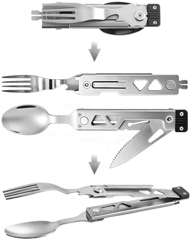 5-in-1 Camping Utensils Set by Joycube