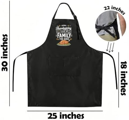 Funny Apron for Men Women, Humorous Kitchen Apron- Grilling Cooking BBQ - Image 2